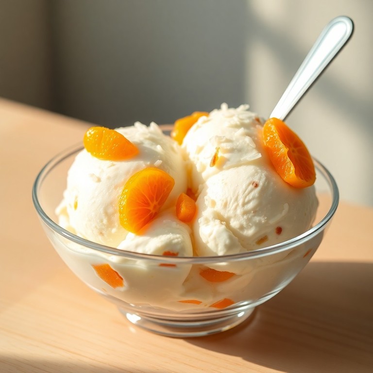 Klassisches Rafaelo-Eis im Ninja Mixer