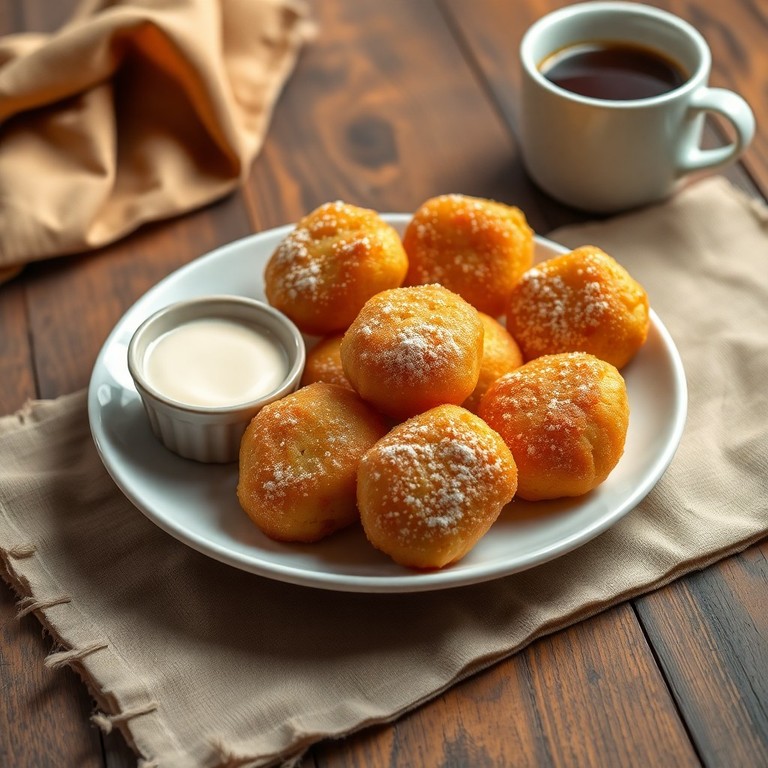 Croquetes Crocantes de Farinha de Trigo e Leite Condensado