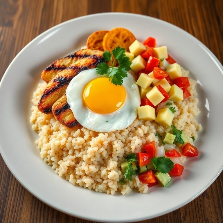 Bandeja Paisa Fit con Quinua y Pollo a la Parrilla