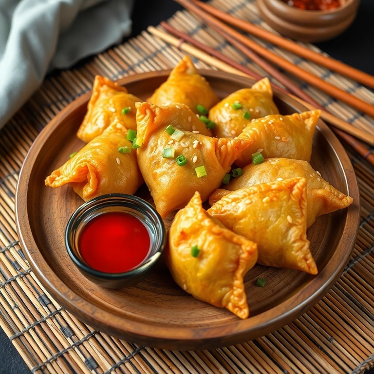 Empanadas mini de inspiración asiática