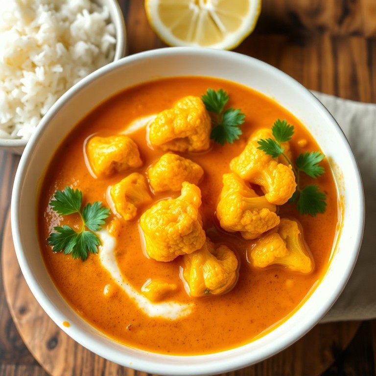 Curry de chou-fleur végétalien