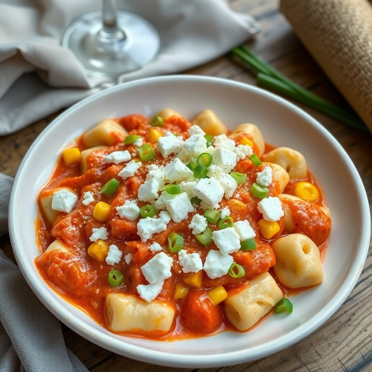 Romige Gnocchi met Feta en Tomaatensaus