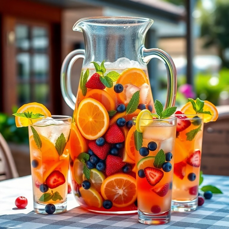 Sparkling Citrus Berry Punch