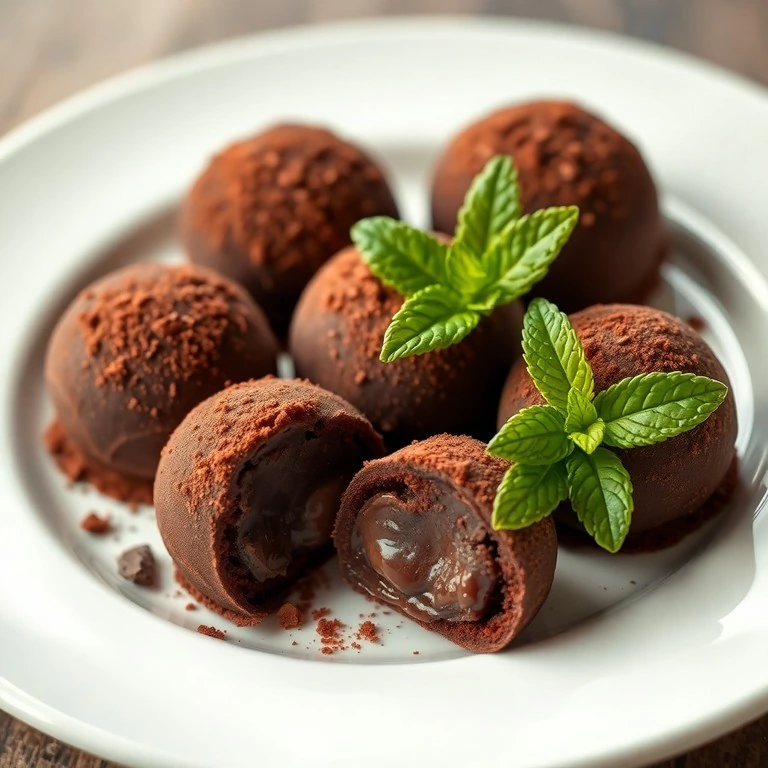 Trufas de chocolate con ron clásico - Mr. Cook