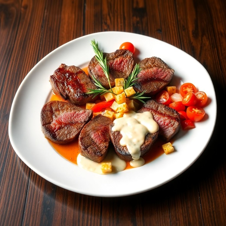 Bistec de Res en Cuatro Tiempos