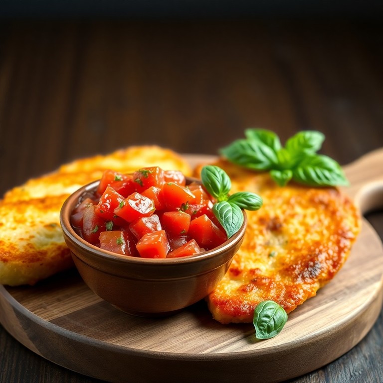 Tomaten-Basilikum-Relish