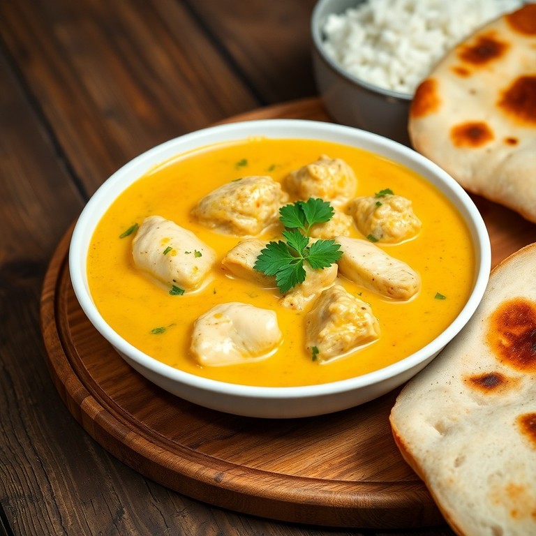 Poulet au Curry Doux