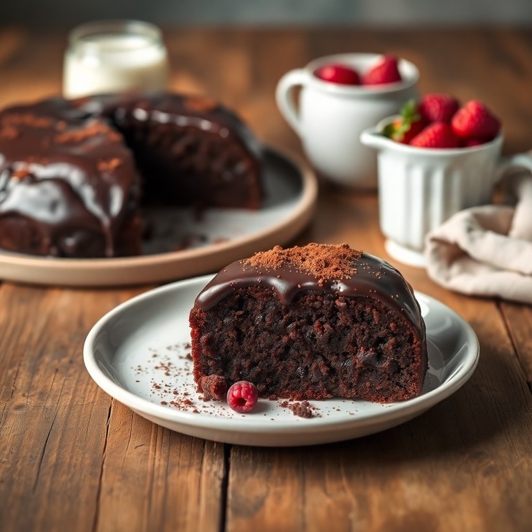 Bolo de Chocolate Vegan Sem Leite