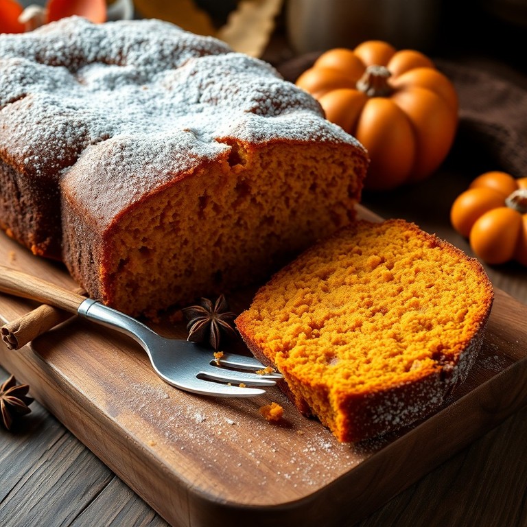 Gâteau moelleux à la citrouille et aux épices