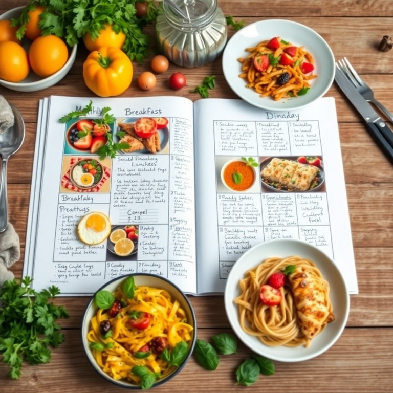 Planificateur de Repas Mensuel Équilibré