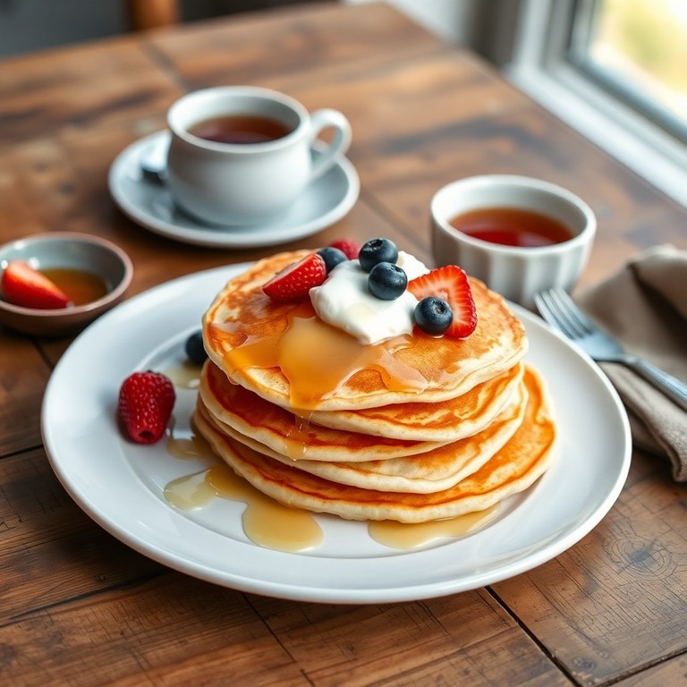 Panquecas Macias de Farinha