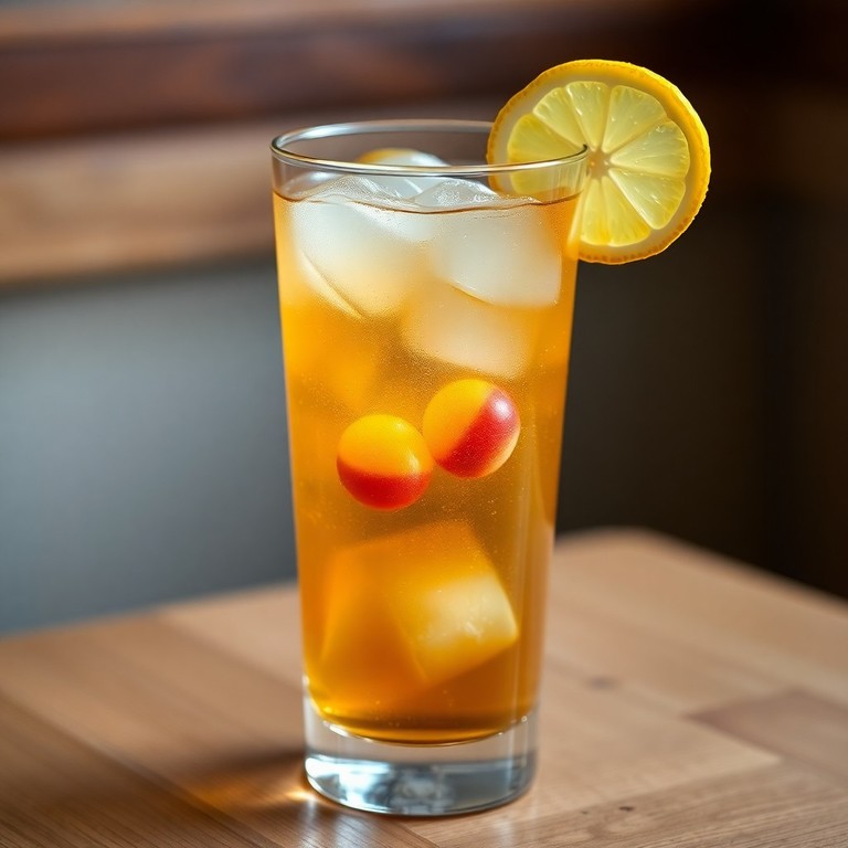 Whisky-Sprite-Cocktail mit Eis