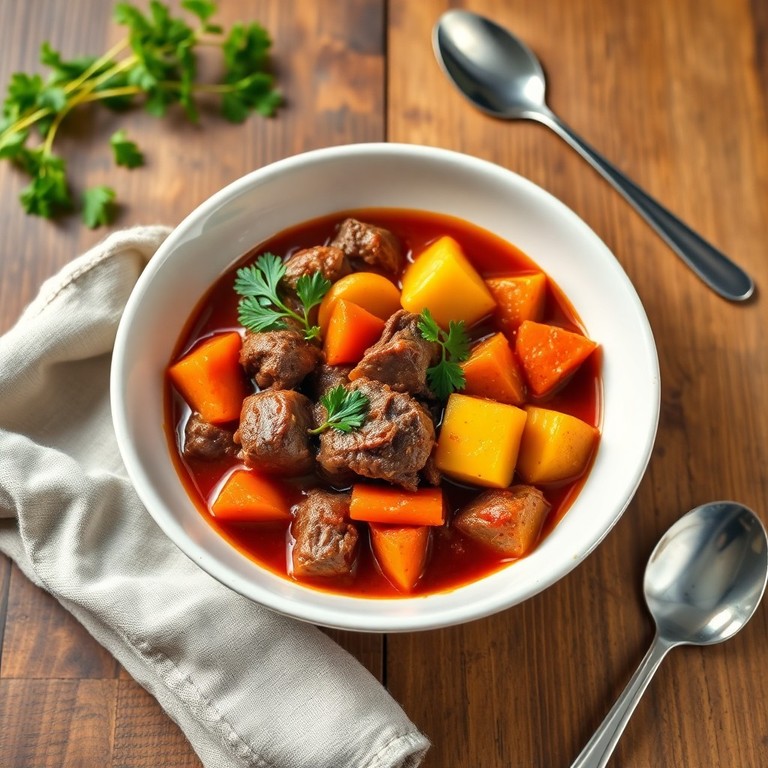 Estofado de Ternera Clásico en Olla Lenta