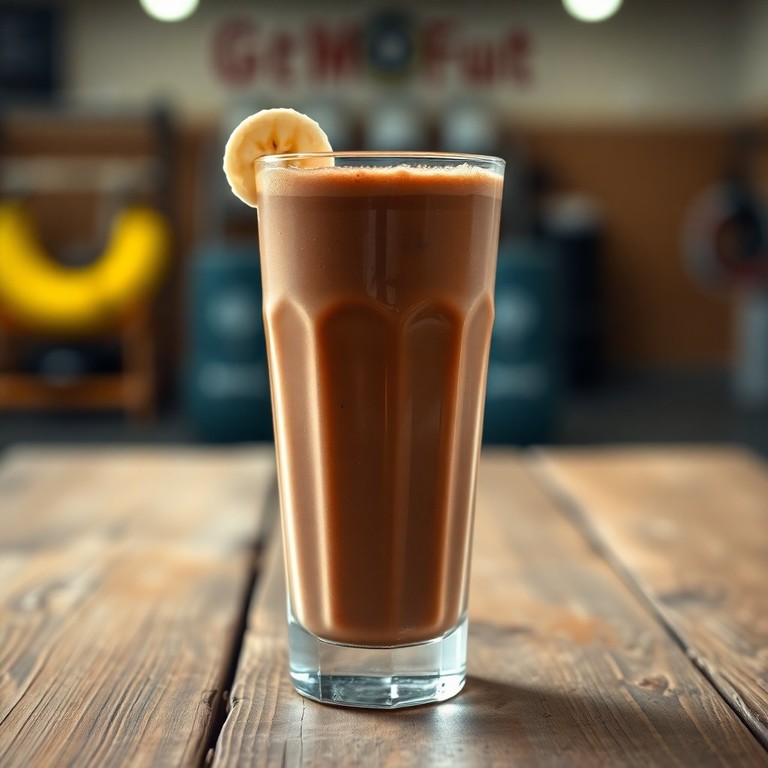 Chocolate Banana Protein Shake