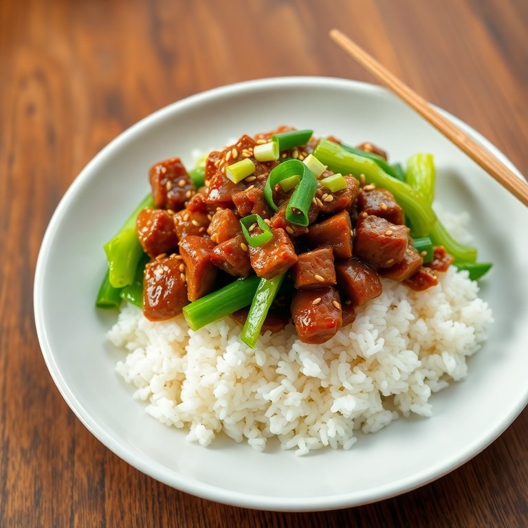 Snelle Chinese Gehakt Rijstbowl