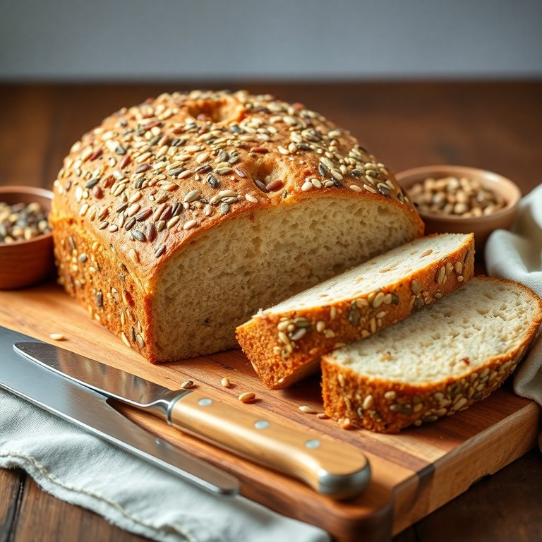 Pan de Trigo Sin Gluten ni Lácteos con Semillas