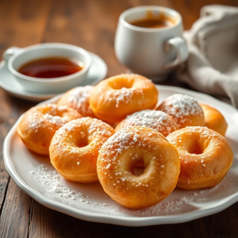 Mini Donuts Clássicos com Açúcar