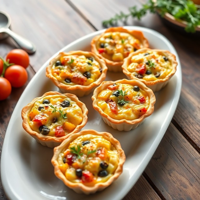 Mini-Quiches mit Gemüse