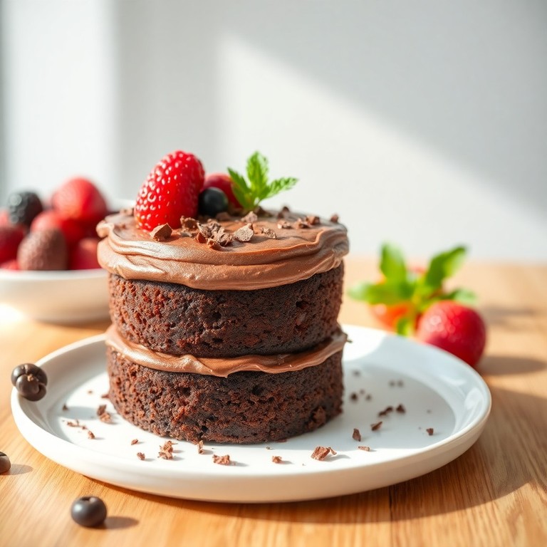 Classic Chocolate Layer Cake without Heavy Cream
