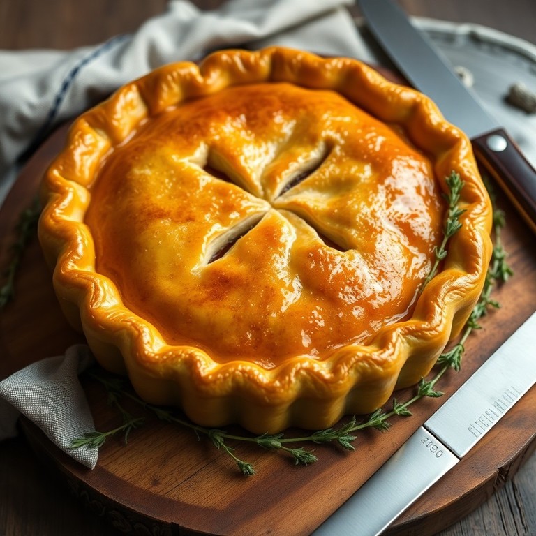 Classic English Medieval Pork Pie