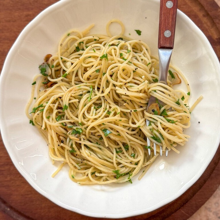 Espagueti aglio e olio