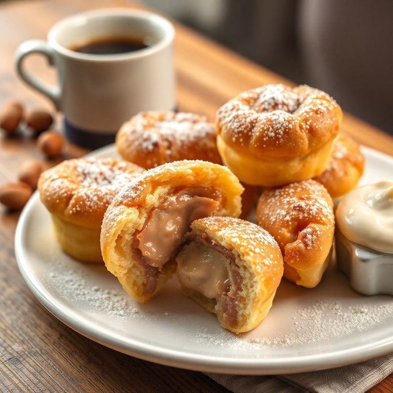 Bolinho de Leite Ninho com Creme de Avelã
