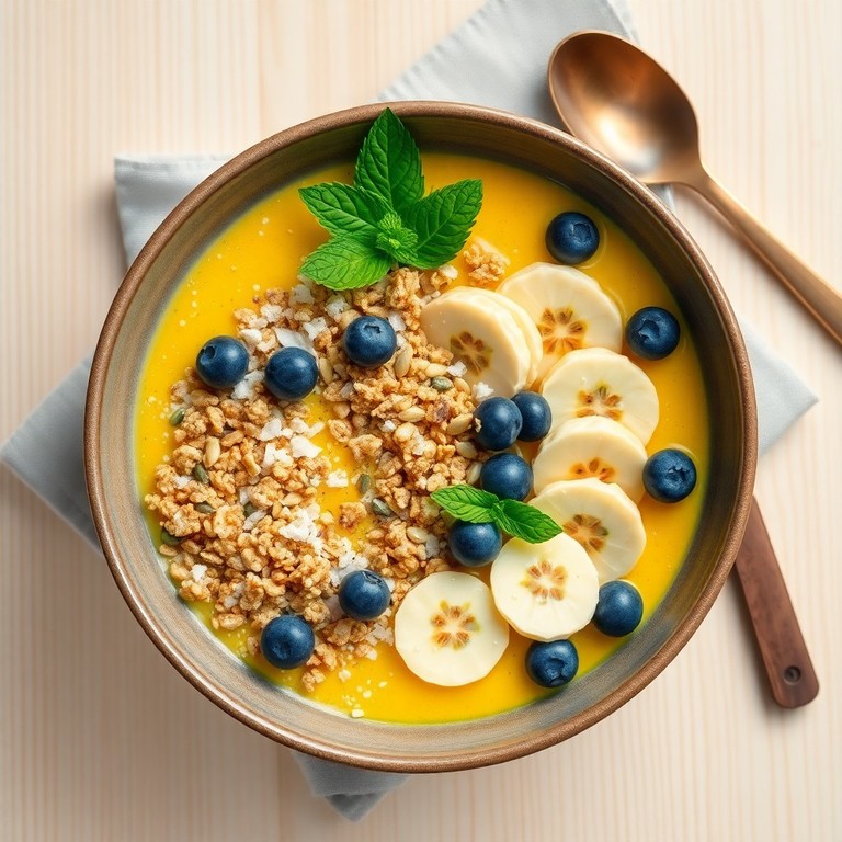 Tropische Smoothie Bowl met Kokos en Chia