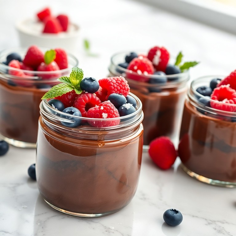 Droomachtige Eiwit-Chocolademousse met Banaan en Kokos
