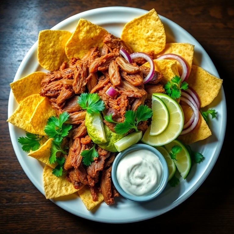 Slowcooker BBQ Varkensshredded Dip met Guacamole en Frisse Witte Saus