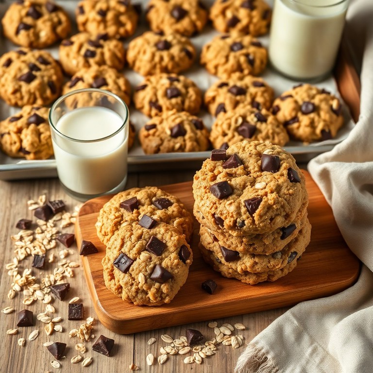 Eiwitrijke Havermout Prote Cookies zonder Amandelmeel