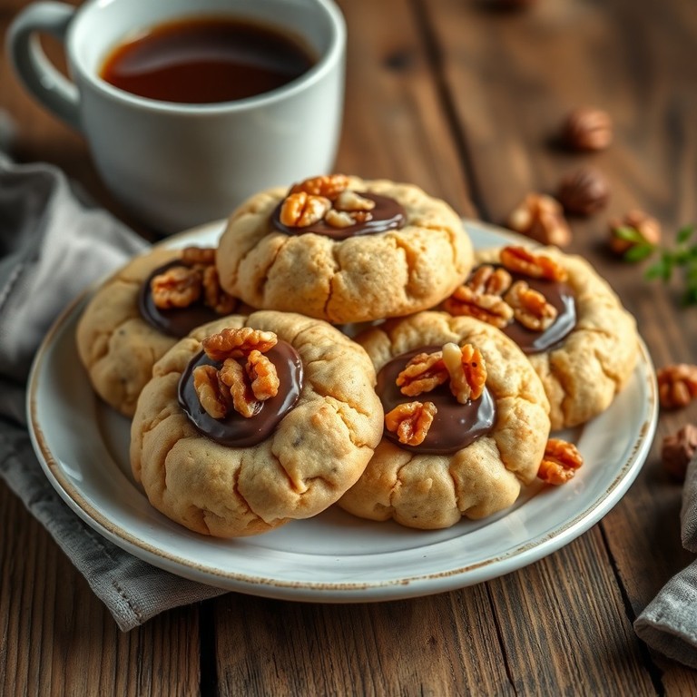 Cookies Crocantes e Fofinhos de Chocolate Meio Amargo e Nutella