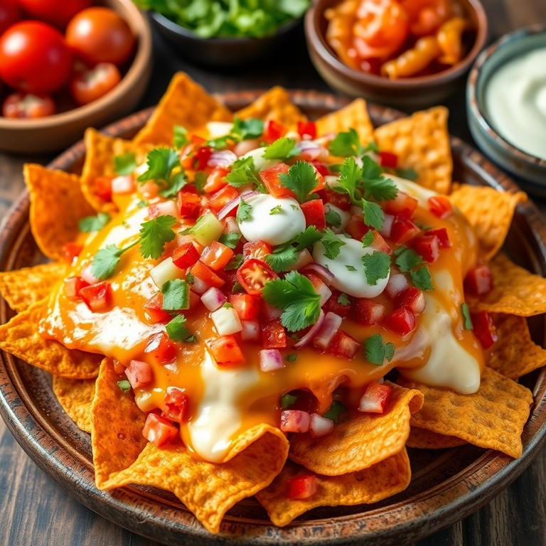 Nachos com Purê de Batata Doce Crocante