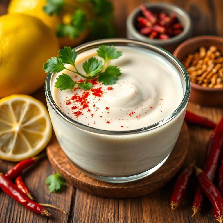 Indian-Style Curd Chilli Sauce