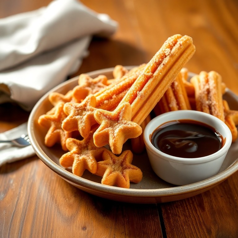 Churros Classiques avec Sauce au Chocolat