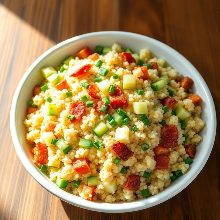 Salade Quinoa et Lardons Croquants
