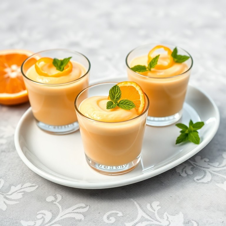 Mousse de Laranja Cremosa e Refrescante