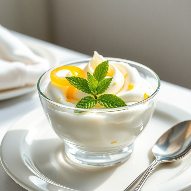 Classic Lemon and Elderflower Syllabub