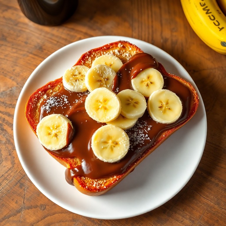 Pain Perdu Nutella et Banane