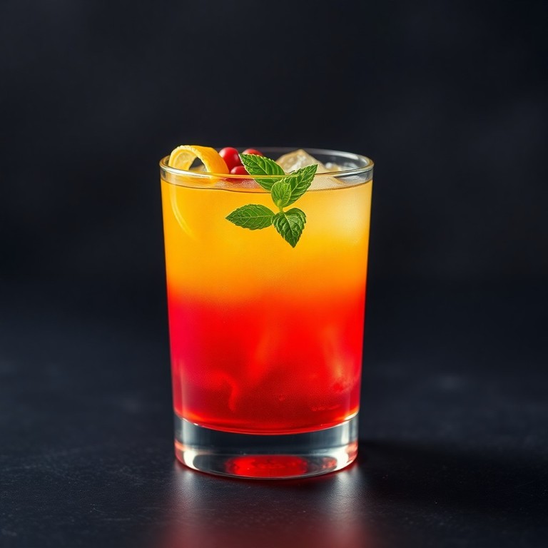 Cocktail Radioativo de Sabores Contrastantes