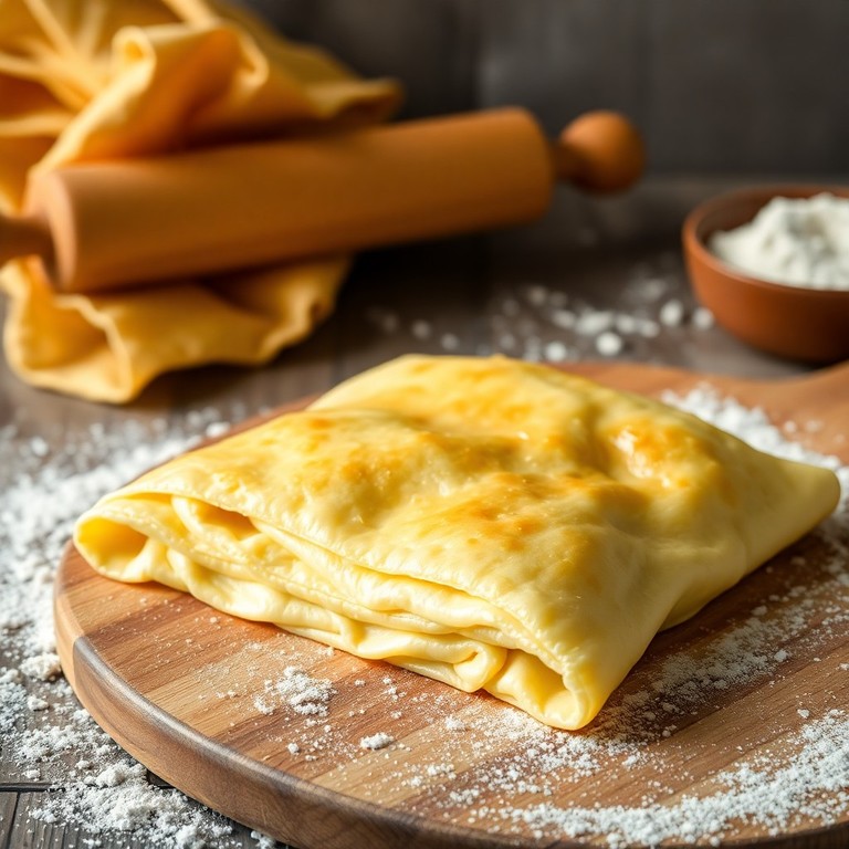 Massa Folhada Simples