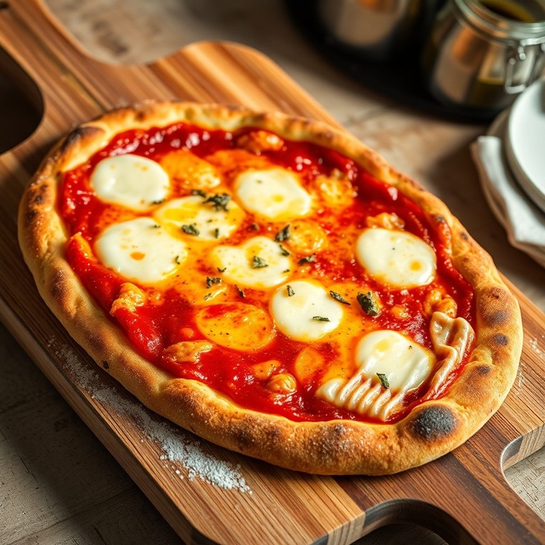 Pizza Integral Clásica con Masa Casera