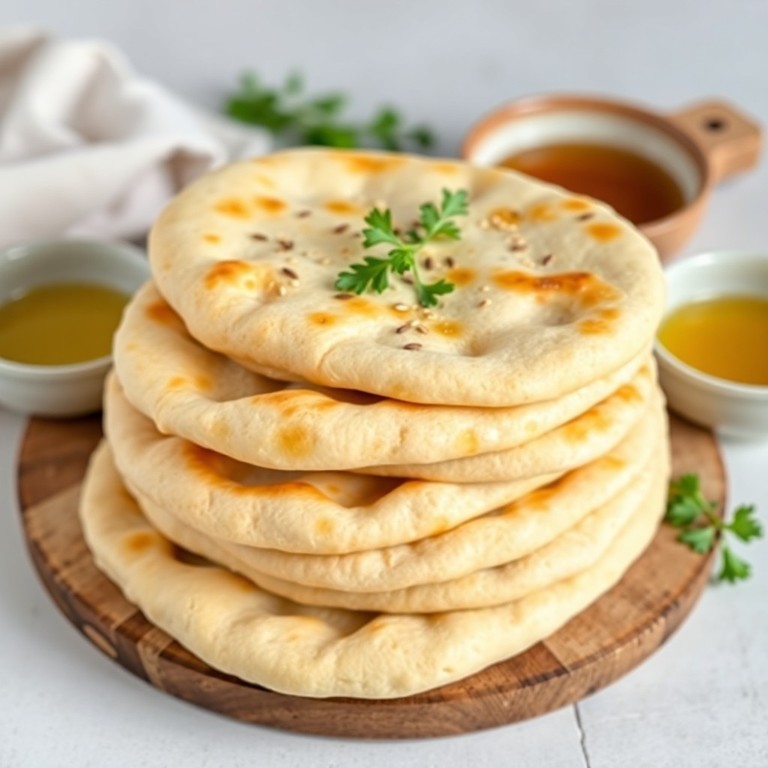 Pão Sírio Tradicional com Leite e Ovo