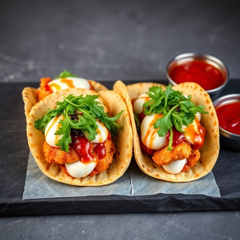 Krokante Kip Parm Taco's