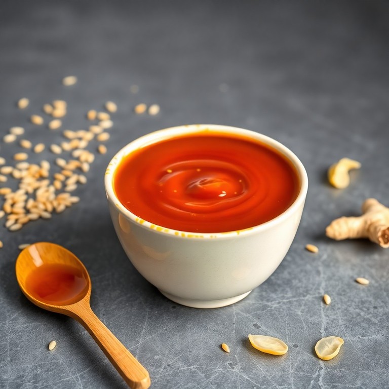 Zoete Chilisaus met Sesam en Gember