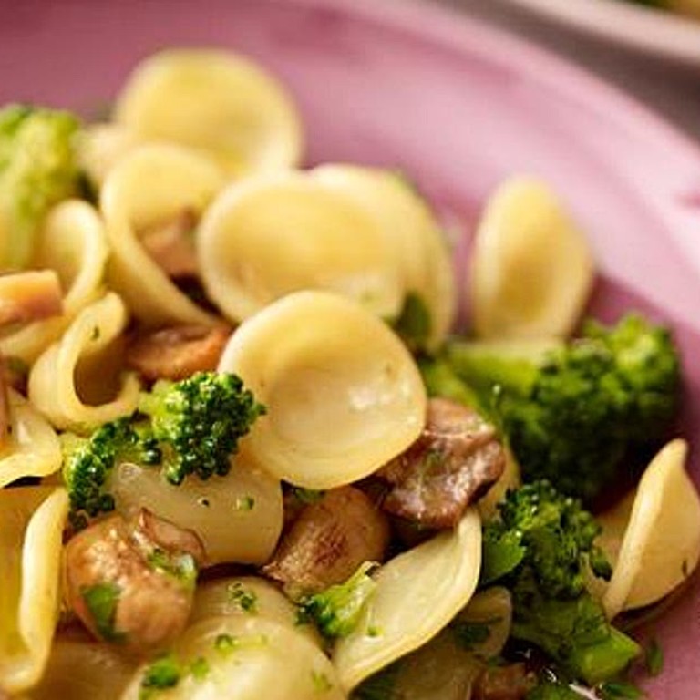 Orecchiette mit Brokkoli & Pilzen