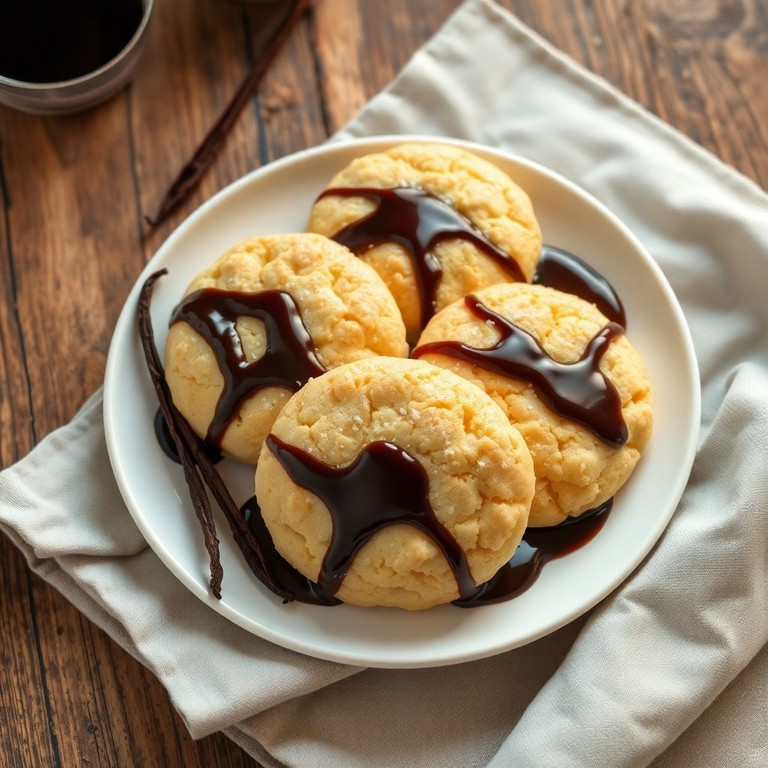 Çikolatalı Vanilinli Kurabiye