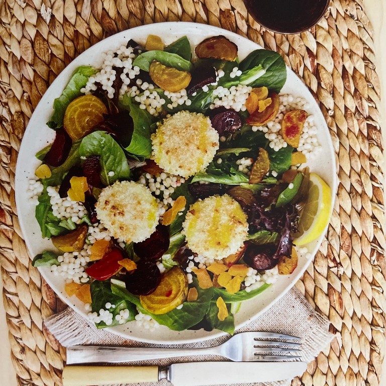 Crispy Goat Cheese Salad