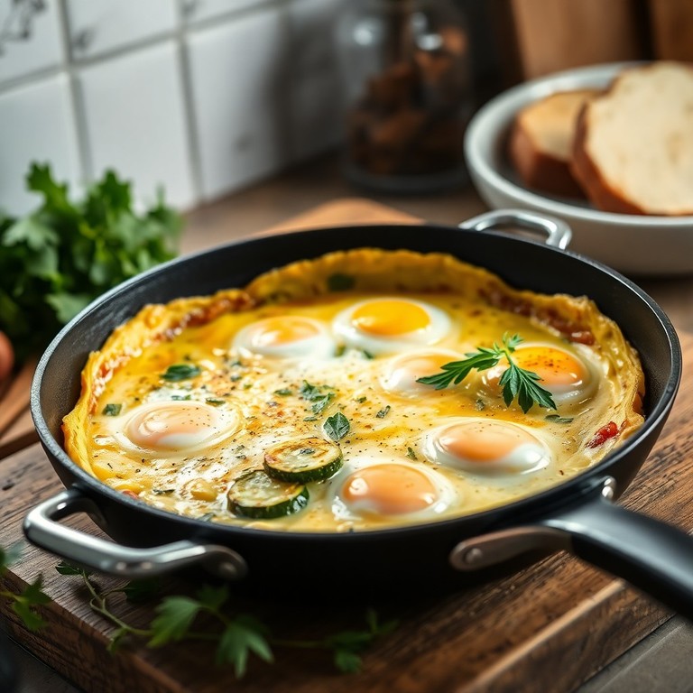 Zucchini-Omelett - Mr. Cook