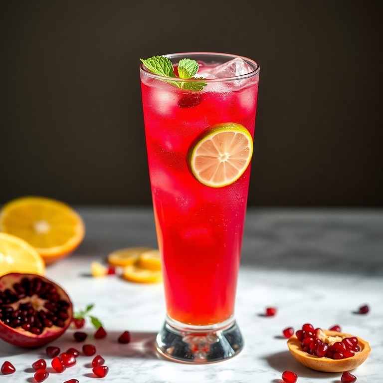 Ginger-Pomegranate Fizz (2)