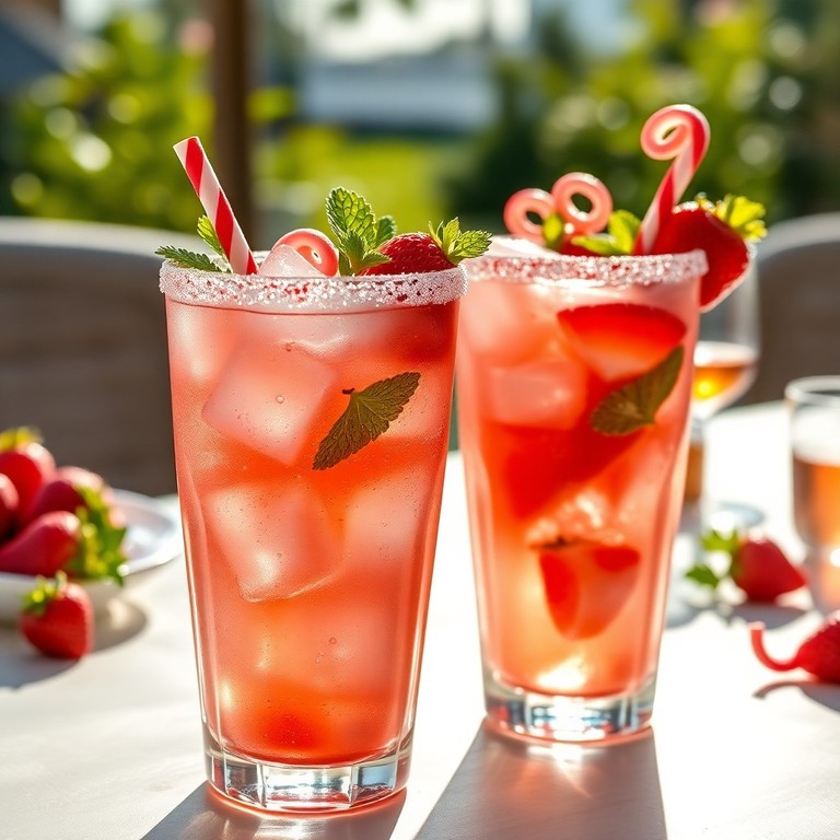 Fruchtiger Rose-Bowl mit Brizzl-Effekt